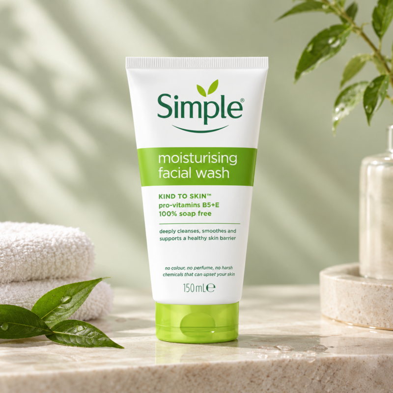 Simple Kind to Skin Moisturising Facial Wash 150ml