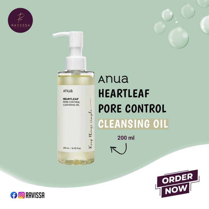 Anua Heartleaf Cleansing Oil (1)