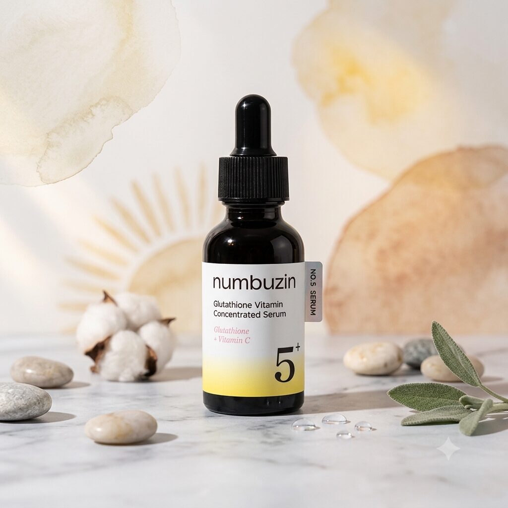 glutathione vitamin concentrated serum No.5 TXA Advanced Dark Spot Ampoule Concentrate Provides a seamless tone ✨ Glow starts with the