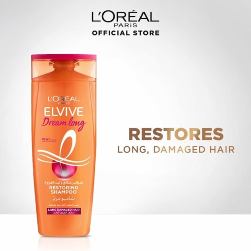 Loreal Dream Long Restoring Shampoo For Damaged Hair 400 ml 2 510x510