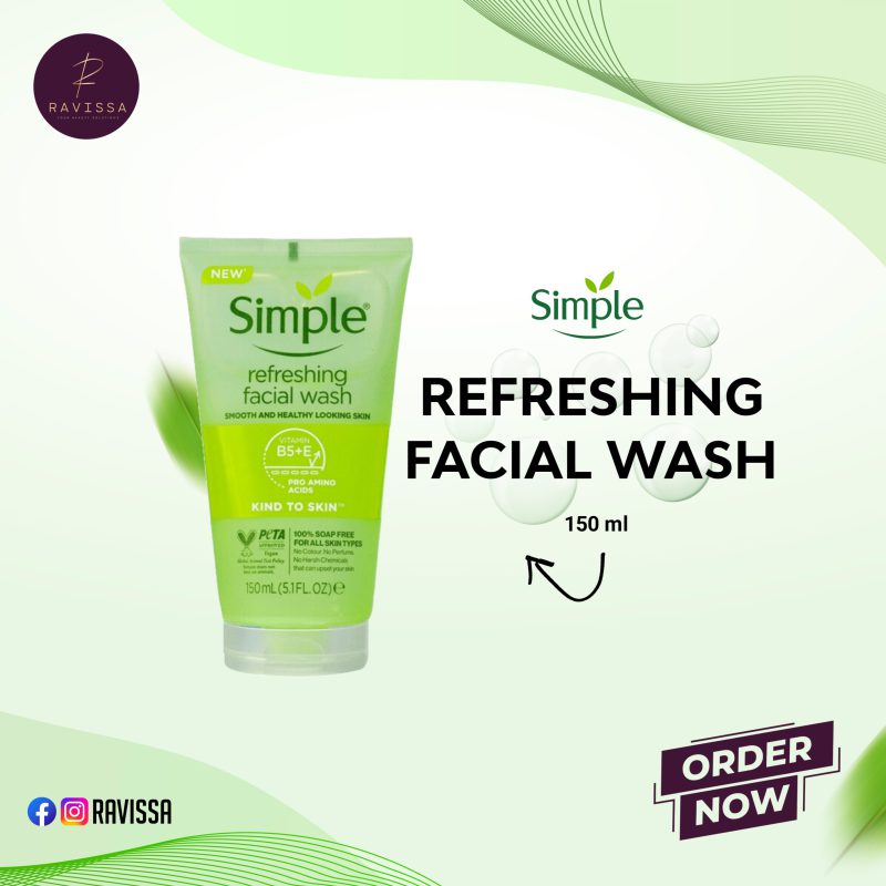 Simple Refreshing Facial Wash