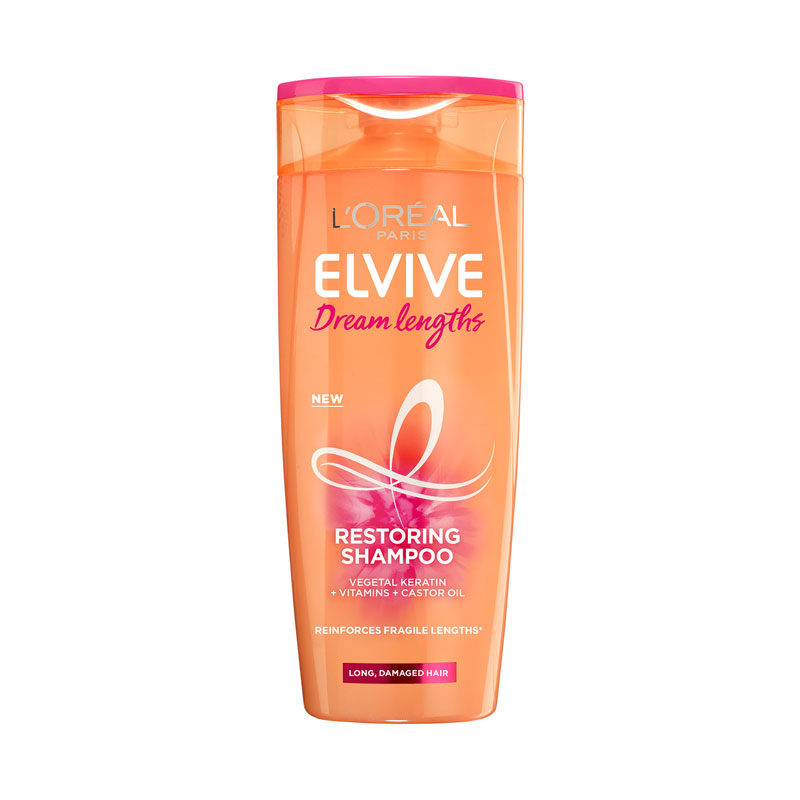 loreal elvive dream lengths restoring shampoo for long damaged hair