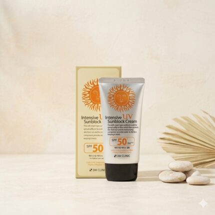 3W Clinic Intensive UV Sunblock Cream SPF 50+PA+++