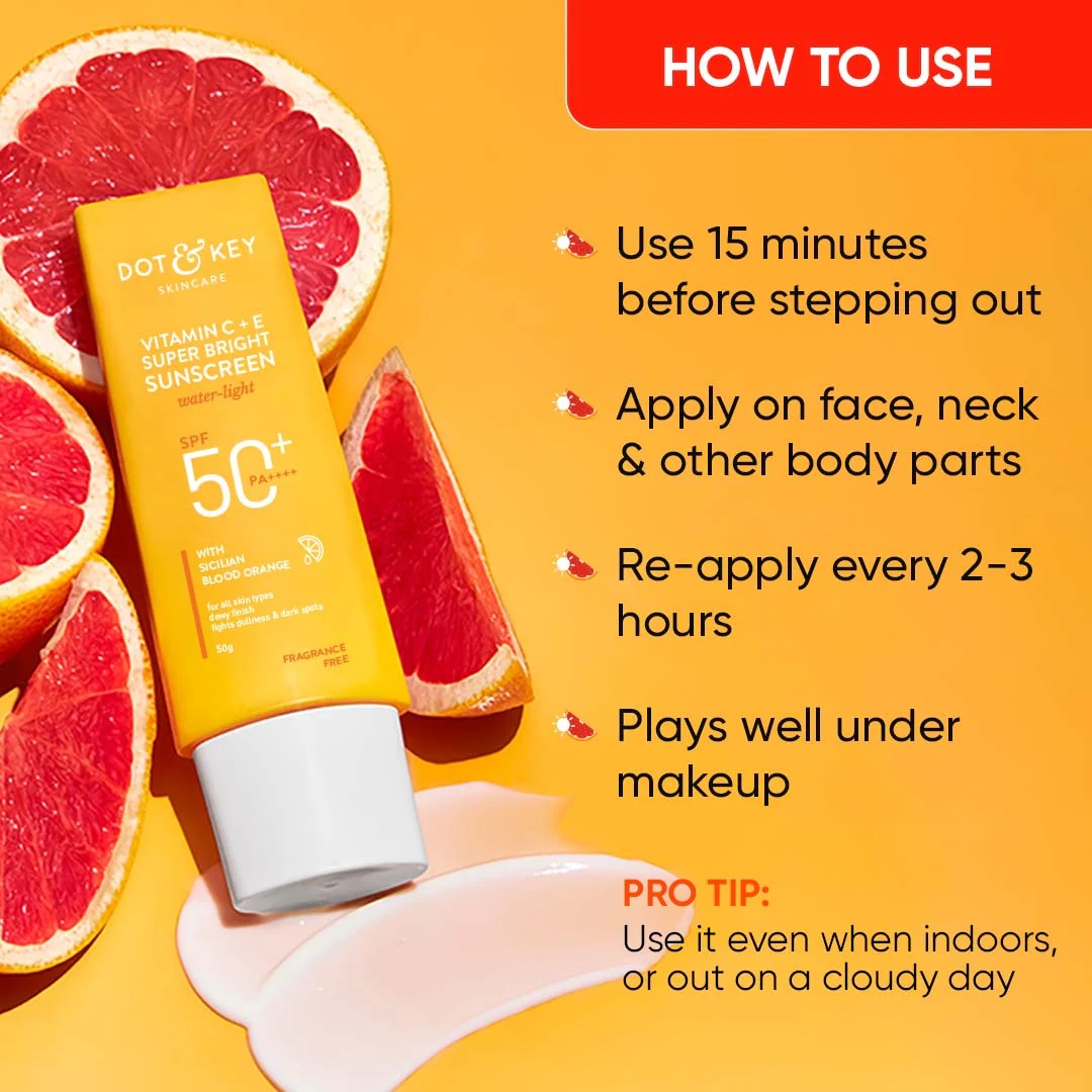 Dot Key Vitamin C E Sunscreen SPF 50 PA7