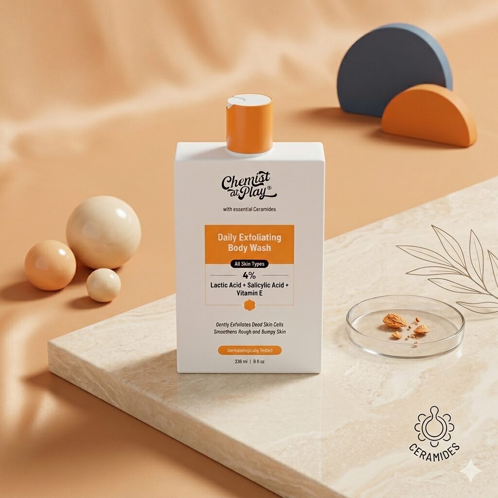 Chemist At Play Daily Exfoliating Body Wash with Lactic Acid 236ml Chemist At Play Daily Exfoliating Body Wash with Lactic Acid 236ml
