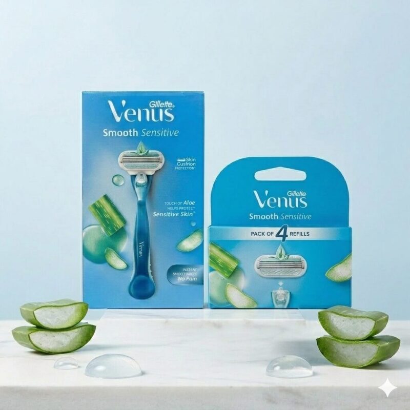 Gillette Venus Gillette Venus Smooth Sensitive + Refills (4pcs)