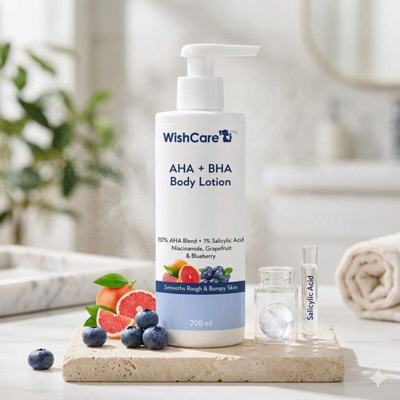 wishcare AHA + BHA Body Lotion