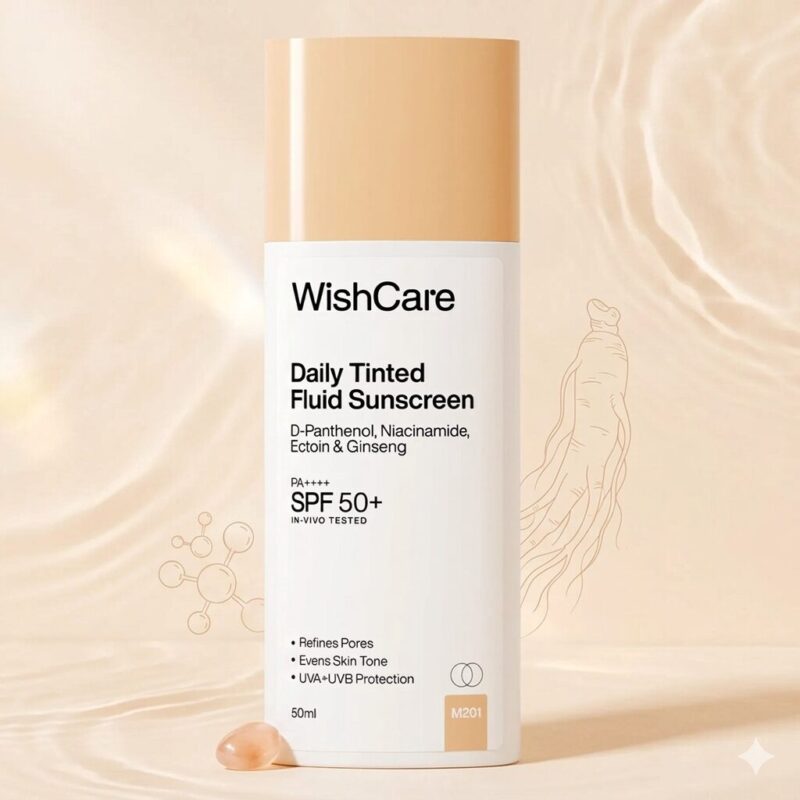 WishCare Daily Tinted Fluid Sunscreen 50ml