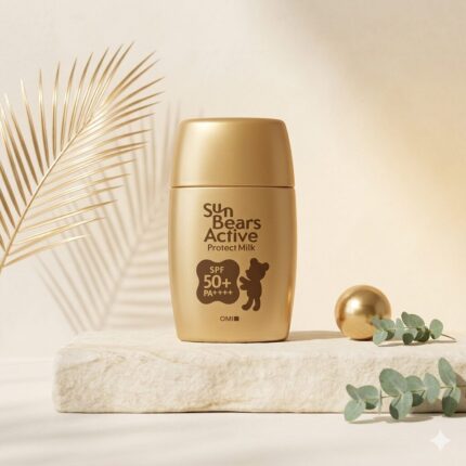 OMI Brotherhood Sun Bears Active Protect Milk Sunscreen SPF 50+ PA++++ 30g
