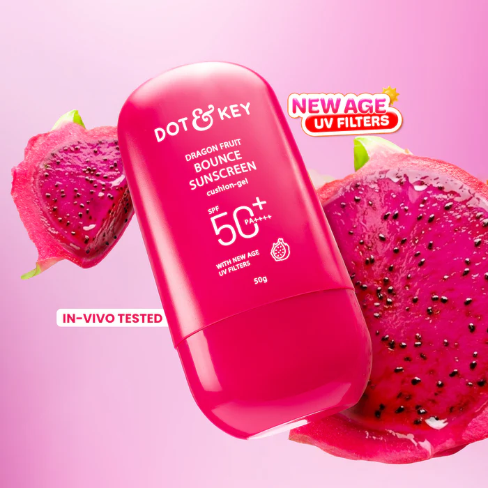 Dragon Fruit Bounce Sunscreen SPF 50+ PA++++ With New-Age UV Filter