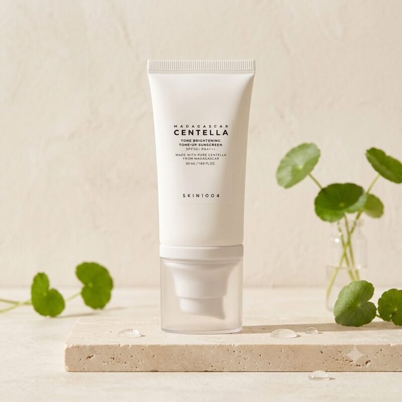 SKIN1004 Madagascar Centella Tone Brightening Tone-Up Sunscreen SPF50+ PA++++ 50ml