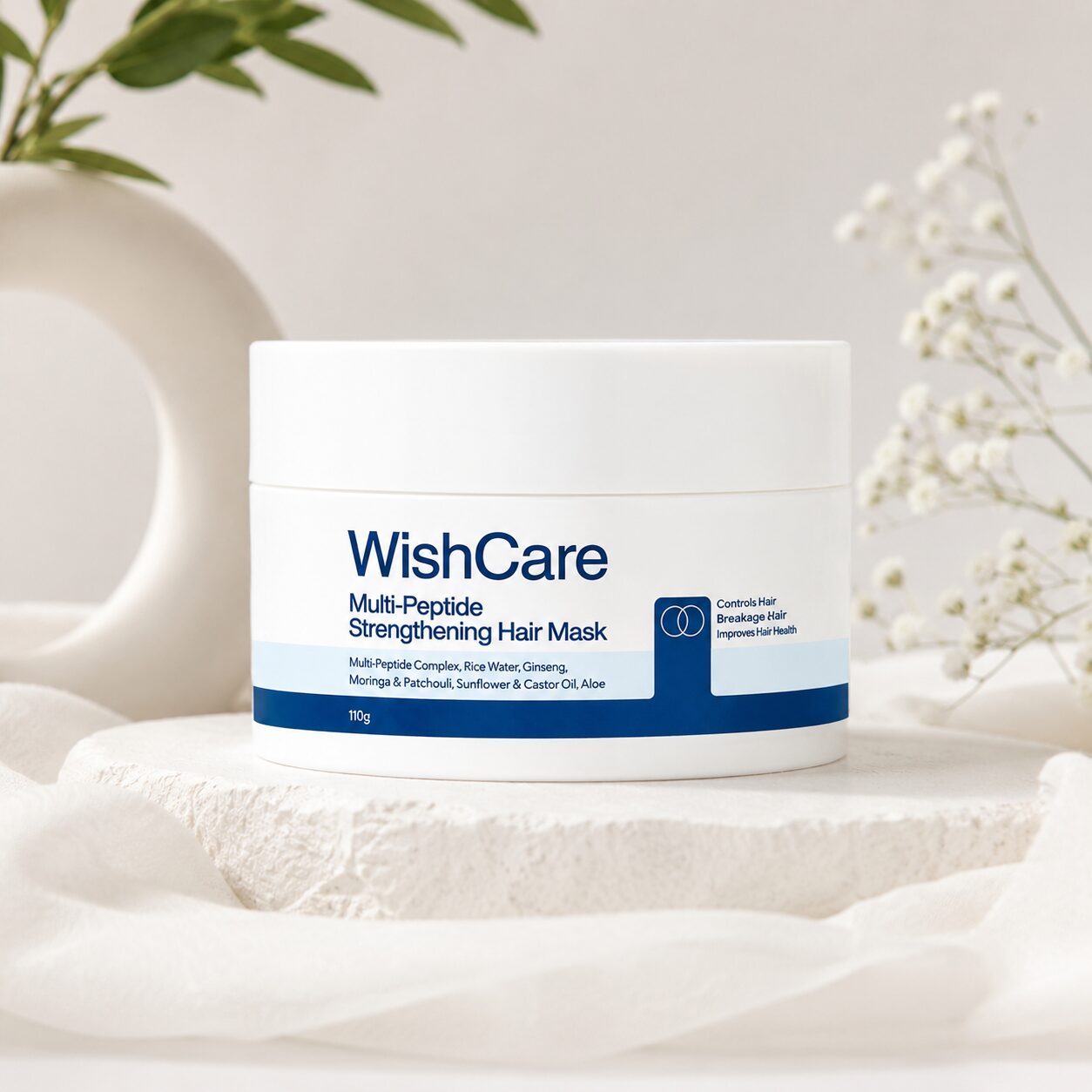 WishCare Multi-Peptide Strengthening Hair Mask 110g WishCare Multi-Peptide Strengthening Hair Mask 110g