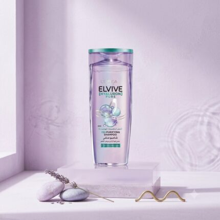 L'Oreal Elvive Hyaluron Pure 72H Purifying Shampoo 400ml (Egypt)