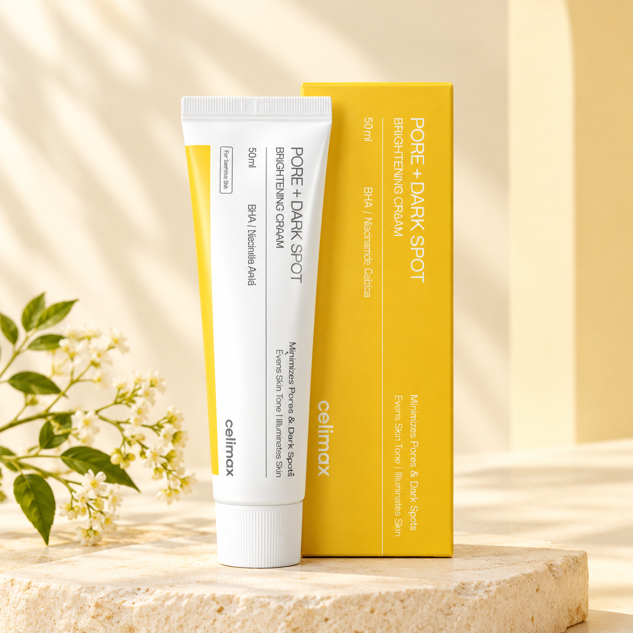 Celimax Pore+Dark Spot Brightening Cream 35ml Celimax Pore+Dark Spot Brightening Cream 35ml