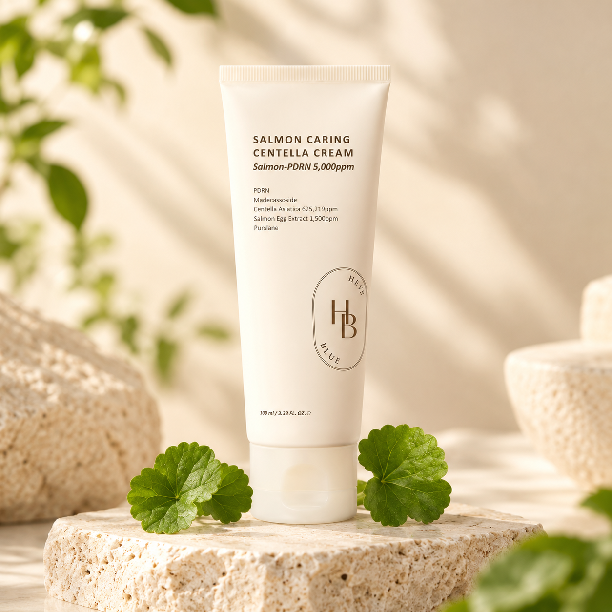 HEVEBLUE Salmon Caring Centella Cream - 100ml HEVEBLUE Salmon Caring Centella Cream - 100ml