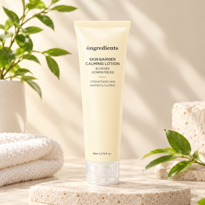 Skin Barrier Calming Lotion Spa Still Life
