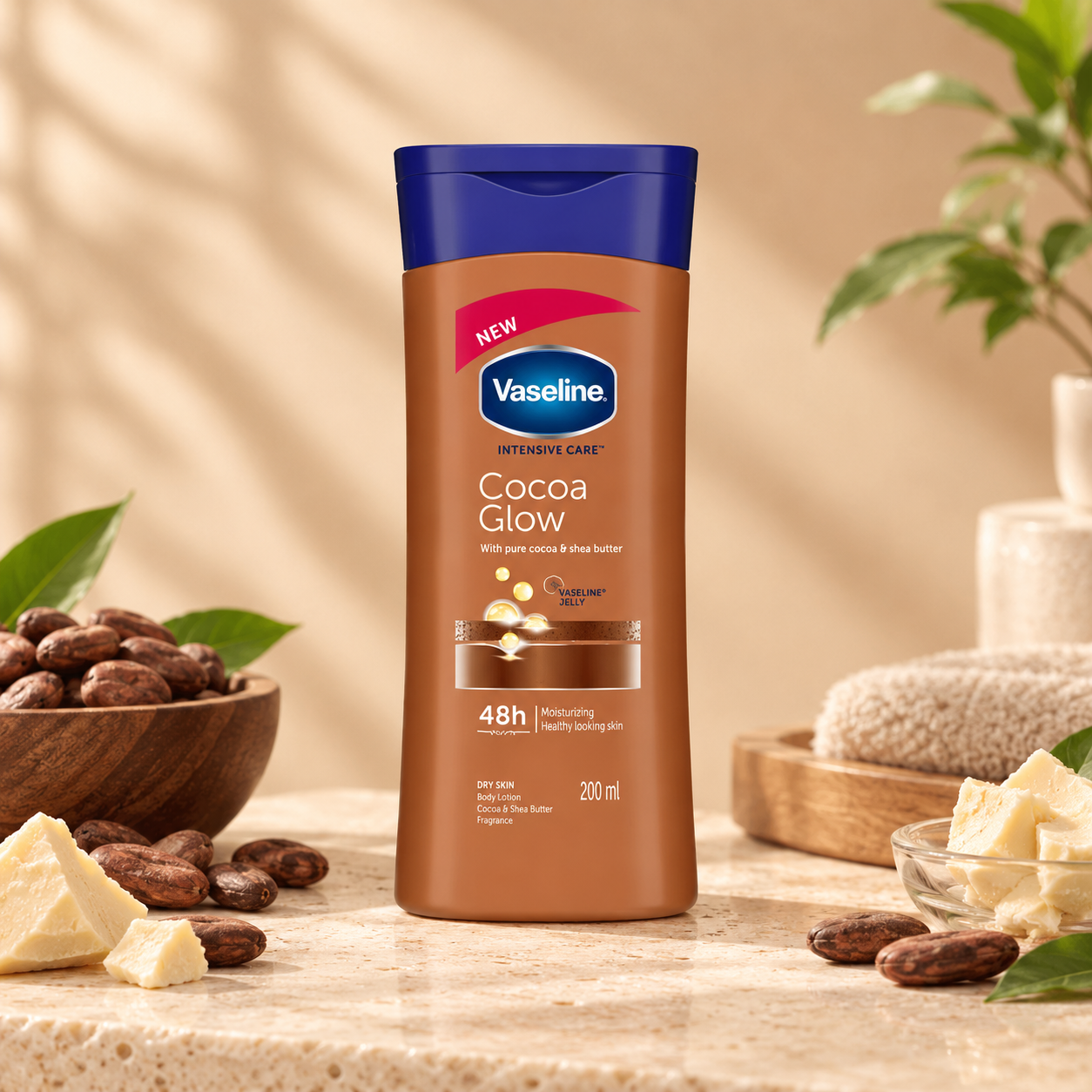 Vaseline Cocoa Glow Body Lotion 200ml Vaseline Cocoa Glow Body Lotion 200ml
